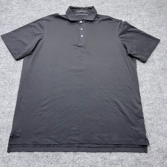 Greyson Other - Greyson Mens Black Brrr Cooling Performance Short Sleeve Polo Shirt Large